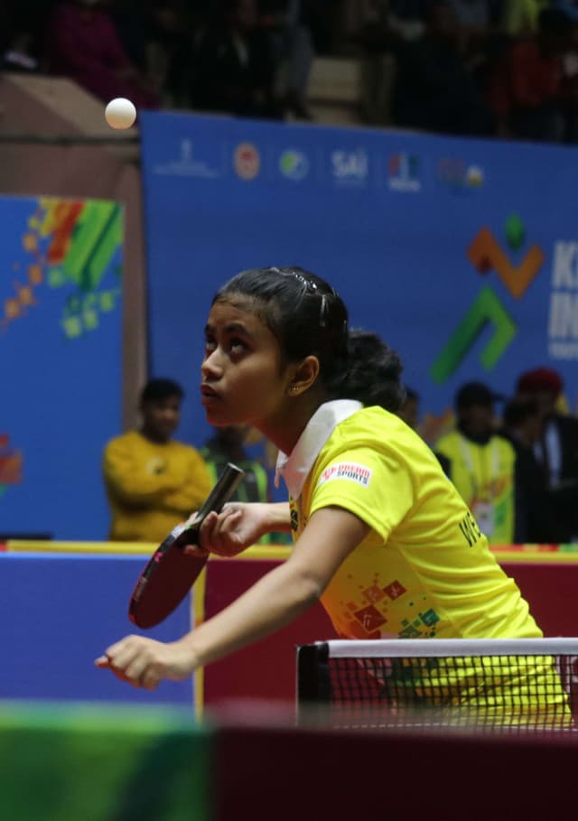 खेलो इंडिया खेलो के अंतर्गत टेबल टेनिस बास्केट बाल के बाद बुधवार से शुरू हुए फुटबाल मैच । इंदौर रविन्द्र सेठिया