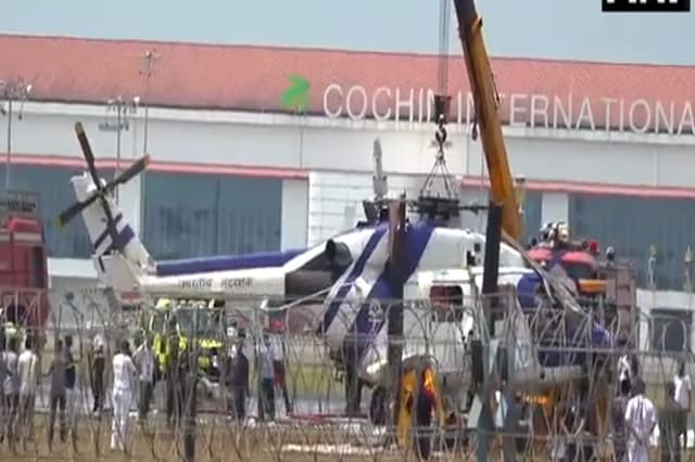 ALH ध्रुव मार्क 3 हेलीकॉप्टर कोच्चि हवाई अड्डे पर दुर्घटनाग्रस्त, चालक दल सुरक्षित, ICG  दिए ने जांच के आदेश