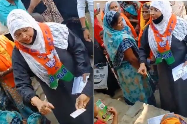 VIDEO: पहले बताओ 35 साल में क्या हुआ? काम पर हुआ सवाल को महिलाओं से लड़ पड़ीं BJP उम्मीदवार अनीसा