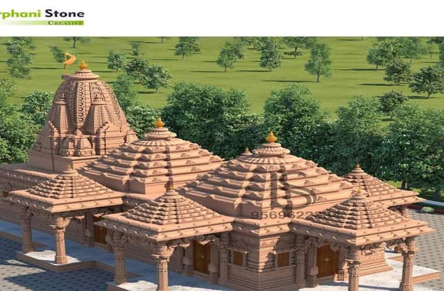 नृसिंह घाट पर 40 करोड़ से आकार लेगा राधा-कृष्ण का भव्य मंदिर