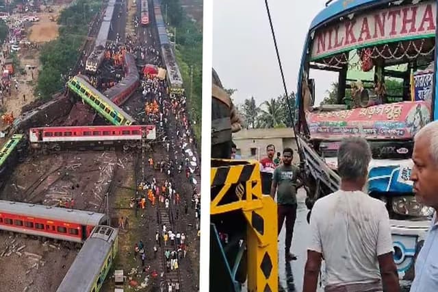 Odisha Train Accident: बालासोर से घायल यात्रियों को ले जा रही बस दुर्घटनाग्रस्त, हाईवे पर लगा जाम