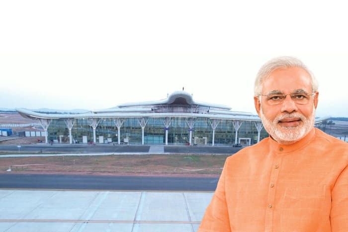 Prime Minister Narendra Modi inaugurates Shivamogga Airport in Karnataka |  चुनाव से पहले कर्नाटक को PM मोदी ने दी बड़ी सौगात, शिवमोग्गा एयरपोर्ट का  किया उद्घाटन, कही यह बात ...