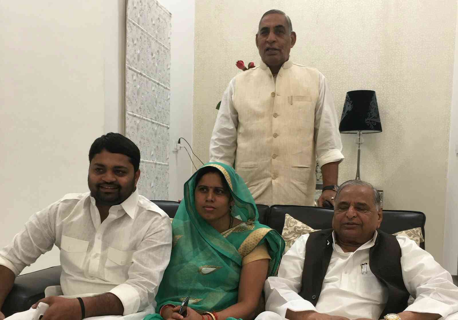 Parasnath Yadav and Mulayam Singh Yadav