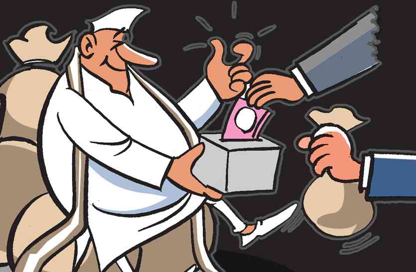 donation of political parties काम न धंधा पार्टियों को करोड़ों का चंदा, एडीआर की रिपोर्ट में खुलासा