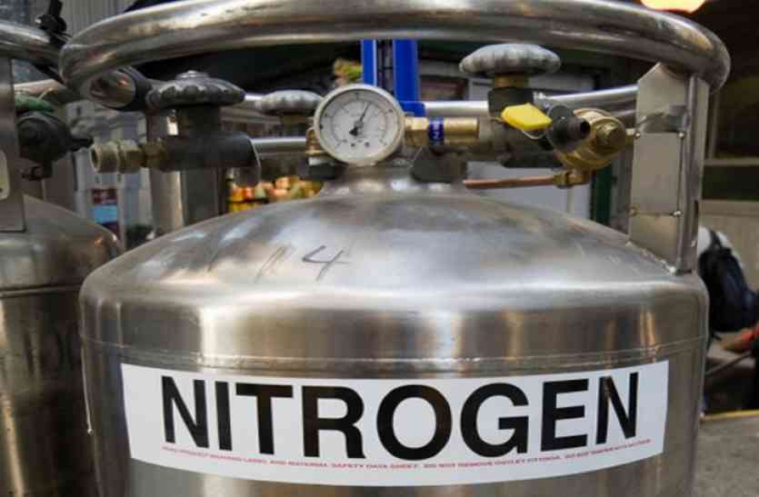 liquid nitrogen cylinder गोरखपुर की ऑक्सीजन के बाद राजस्थान में यहां पर खत्म हुई लिक्विड नाइट्रोजन, इन पर आया संकट