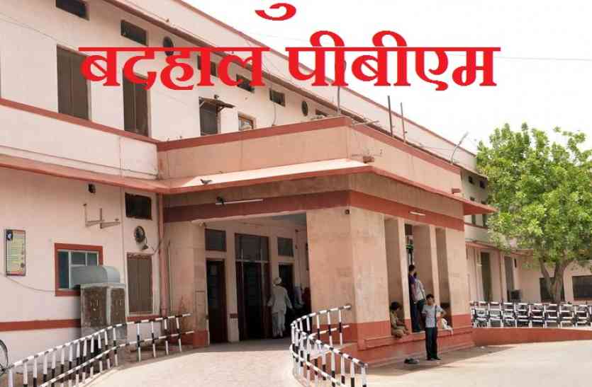 Bikaner PBM hospital worse than Gorakhpur hospital गोरखपुर से भी बदहाल पीबीएम : पांच की जगह पन्द्रह लाख में आपूर्ति, फिर भी काम नहीं आ रहे वेंटीलेटर