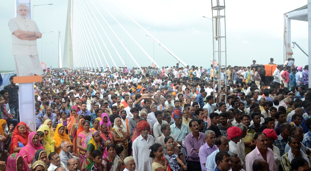 Hanging Bridge Inauguration by PM Modi Hanging Bridge Inauguration by PM Modi