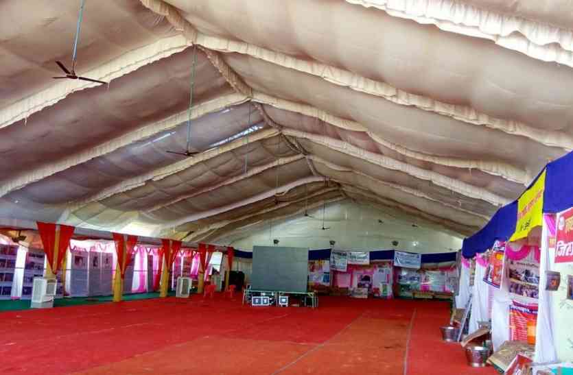 jaisalmer patrika Jaisalmer video- कौन करे सरकारी गुणगान!, जिला प्रशासन की प्रदर्शनी में नदारद जिम्मेदार