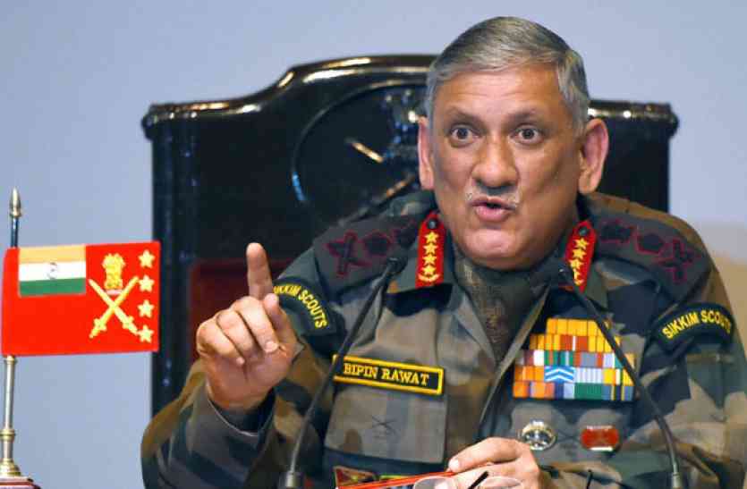 army chief bipin rawat चीन ने कहा- दोनों देशों के रिश्तों के खिलाफ है भारतीय सेना प्रमुख का बयान