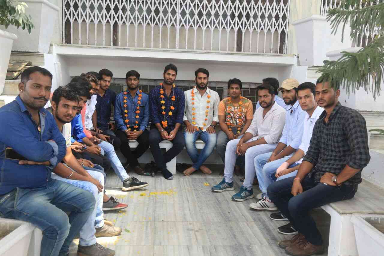 udaipur: students on huger strike at mlsu udaipur