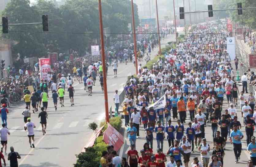 half marathon दिल्ली हाफ मैराथन का 10वां सीजन 19 नवंबर को, पंजीकरण शुरू