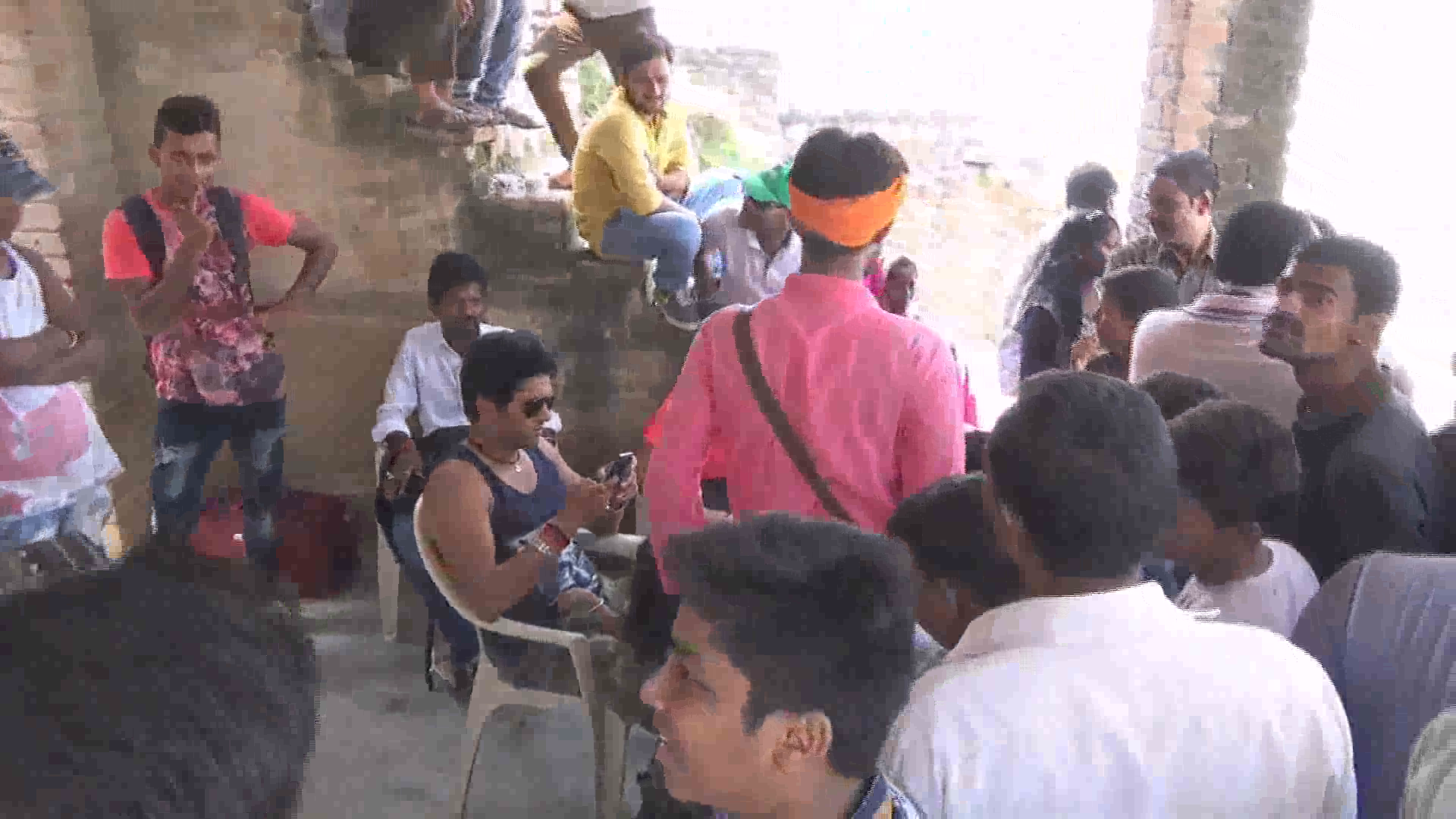 fil shootinmg in mirzapur