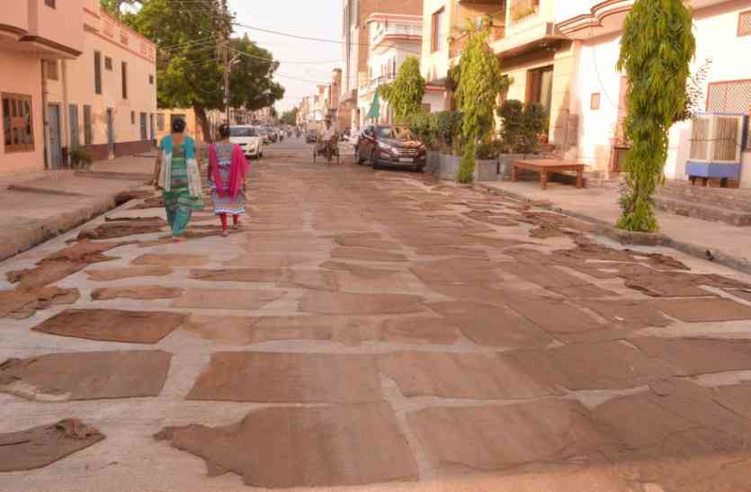 new road Video : नगर परिषद चेयरमैन के वार्ड में सीसी रोड का जाल, सबसे ज्यादा व्यस्तम रवीन्द्र पथ पर पेचवर्क भी नहीं