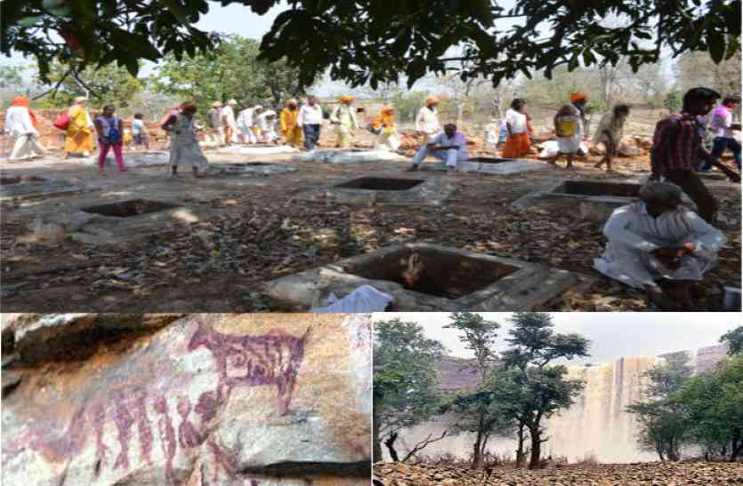 Sapt Ganga tourist place चित्रकूट में शोधार्थियों को मिला अद्भुत स्थान, यहां देवराज इंद्र ने प्रकट की थी सप्त गंगा