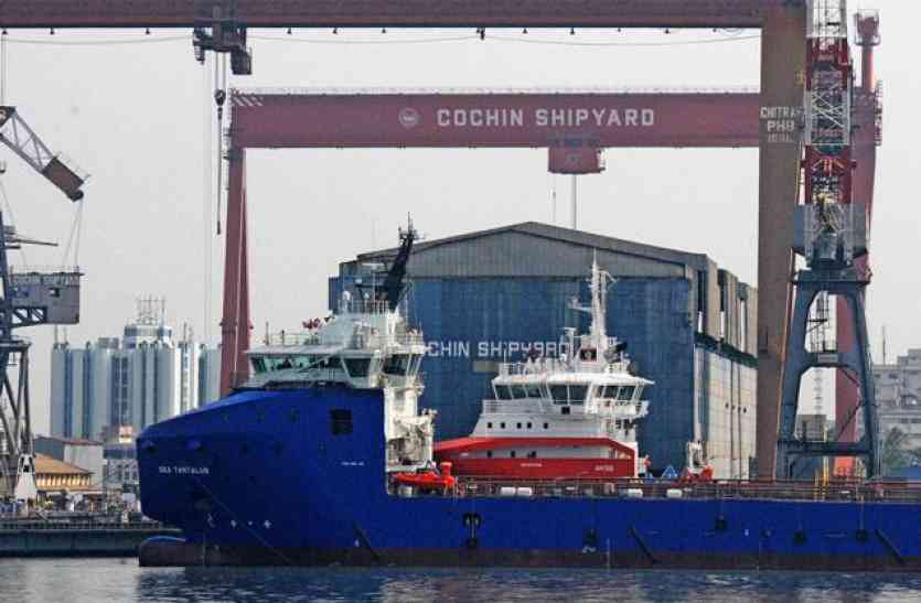 cochin shipyard फायरमैन मैन भर्ती 2017, कोचीन शिपयार्ड लिमिटेड ने फायरमैन और सेफ्टी असिस्टेंट के पदों पर भर्ती, करें आवेदन
