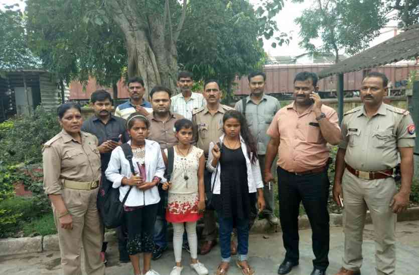 police team रनिया से लापता तीन छात्राएं मिली इटारसी में, आखिर इटावा में शिनाख्त किसकी हुई
