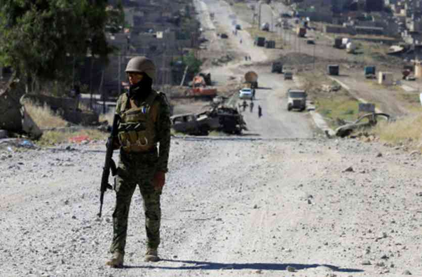 iraqi army सीरियाई सीमा के पास आईएस विरोधी अभियान शुरू