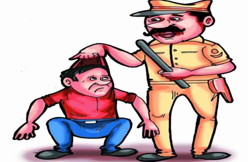 The police had gone to treat the drunken then it did शराबी का इलाज कराने ले गई थी पुलिस, फिर ये किया...