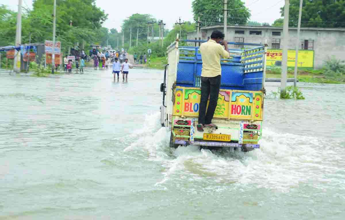 Bandiyanala, overflow rajsamand lake, rajsamand lake overflow, rajsamand lake, Rajsamand Hindi news, Rajsamand Lake, Latest hindi news rajsamand, Rajsamand