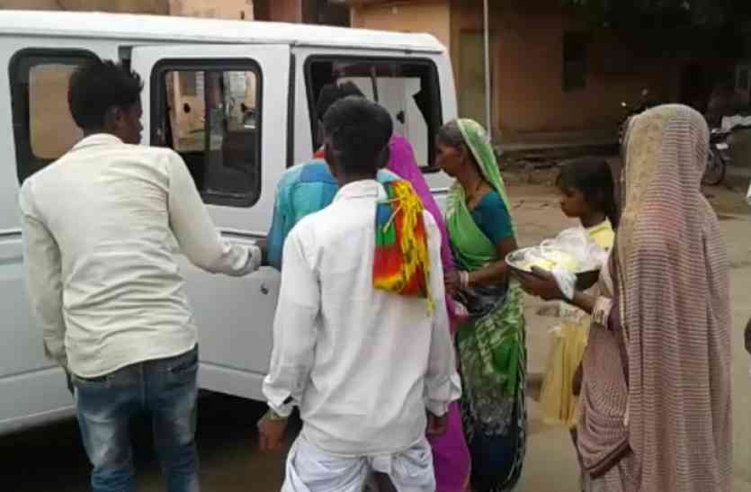 Case of superstition again in MBS hospital अंधविश्वास का खेल : एमबीएस के सोनोग्राफी रूम में आत्मा लेने पहुंचे लोग, टोना-टोटका किया