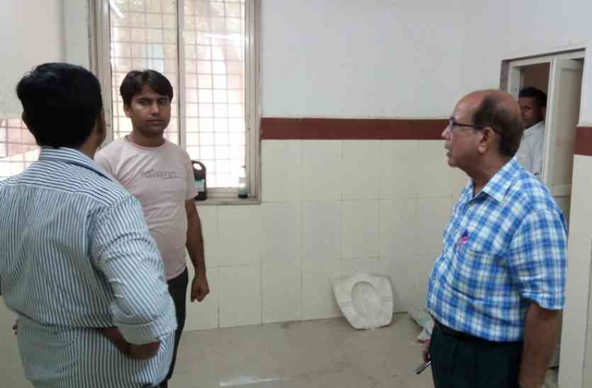 Green, district, signal, hospital, NQAS bhind news, bhind news in hindi, mp news अब जिला अस्पताल बनेगा क्वालिटी में नंबर वन