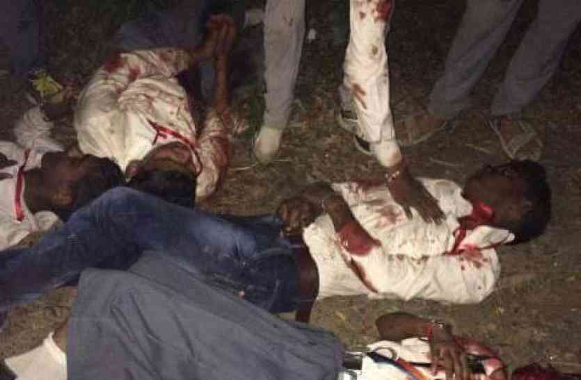 40 school students injured in road accident In Poora Kalnadar Faizabad स्कूली बच्चों से भरी बस की ट्रक से टक्कर ड्राइवर मरा 8 बच्चों की हालत नाजुक