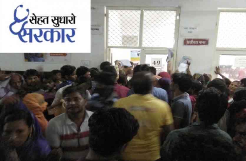 Healthcare in India, Healthcare in Rajasthan, National health mission, sehatsudharosarkar, Negligence in Treatment, JK Lone Hospital, Kota Hospital, Ventilator, Patient Death in MBS, Swine Flu, Dengu, Death of Swine Flu Patient, Swine Flu in Kota, Swine Flu in Rajasthan, Rajasthan Patrika, Kota Patrika, Patrika News, Kota News #sehatsudharosarkar: यहां मिलती है बिना तारीख की पर्ची, विरोध करने पर हो जाती है हड़ताल