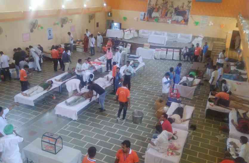 blood donation camp Video : संगरिया में युवा जोश और हौसले से पाया मुकाम