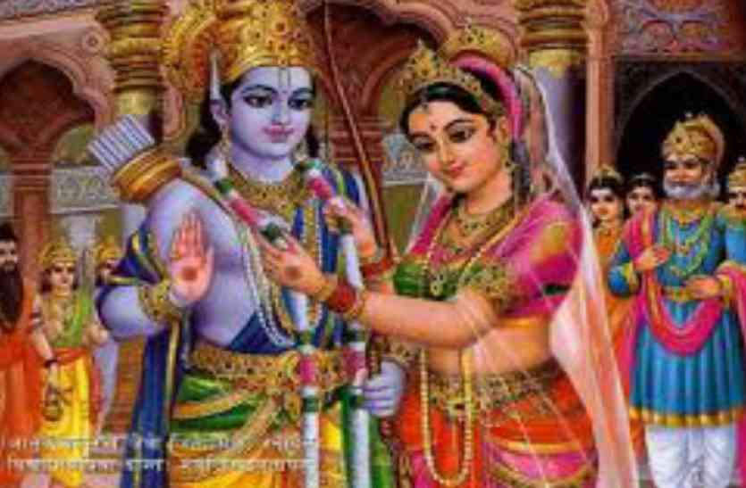 Ram barat प्रभु श्रीराम ने लिए जनक दुलारी के साथ सात फेरे, आप भी करें दर्शन