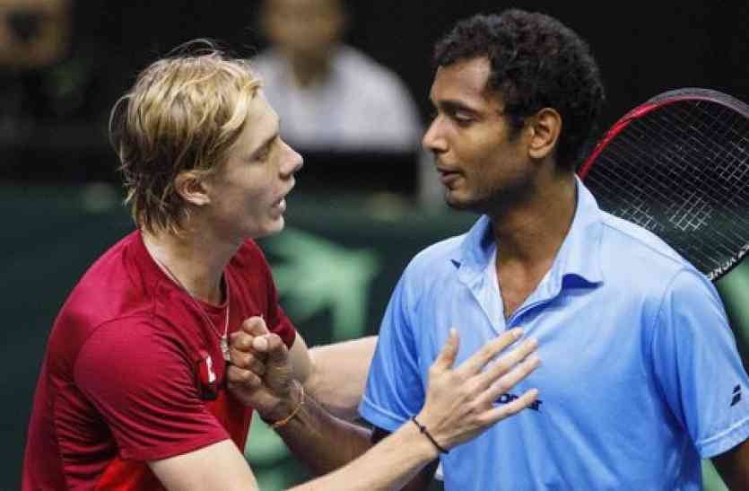 Davis Cup: After Ramkumars decisive defeat Yuki gets consolation win उलट एकल में भी हार से भारत डेविस कप से बाहर