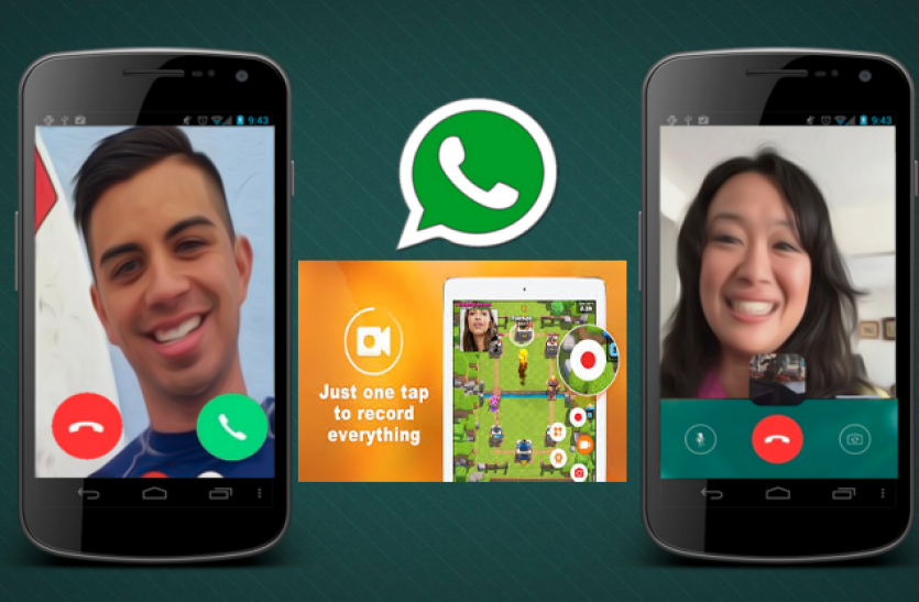 whatsapp video call recording