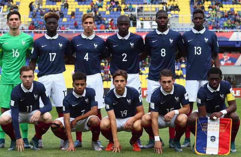 france under 17 football team अंडर-17 विश्व कप : फ्रांस ने नई टीम न्यू कैलेडोनिया को 7-1 से रौंदा