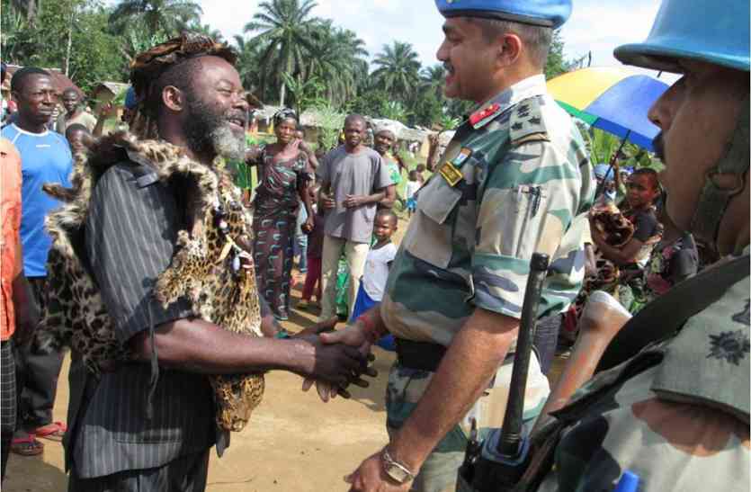 Indian army,Democratic Republic of Congo,indians attacked in congo, कांगो में तैनात भारतीय जवानों पर हमला, जवाबी हमले में दो विद्रोही ढेर