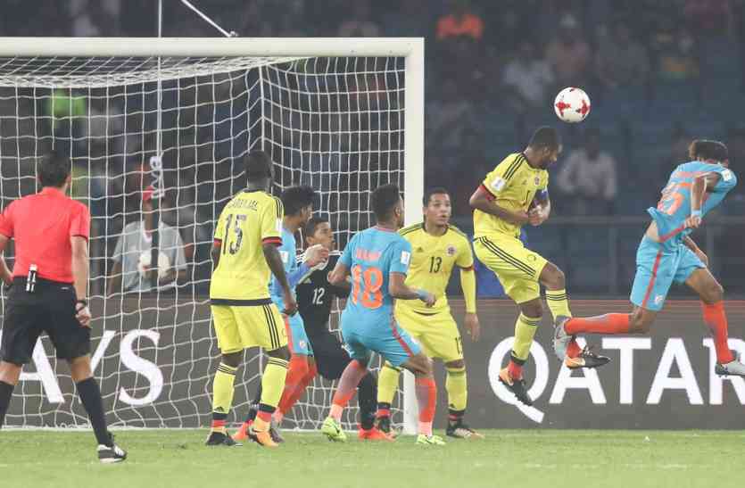 fifs u 17 wc भारत के खेल की कोलंबियाई कोच ने की तारीफ, कहा ला दिया था हम पर दबाव