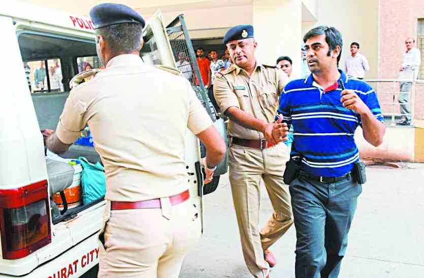 NRI Youth With Two Dummy Gun Crisis In Collectorate दो डमी गन के साथ एनआरआई युवक का कलक्ट्रेट में हंगामा