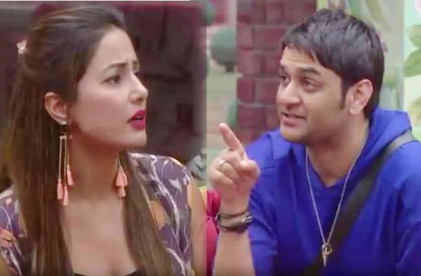 Hina_Vikas बिग बॉस-11 : कैप्टेंसी को लेकर हिना और विकास में हुई लड़ाई, सपना ने यूं दिया साथ