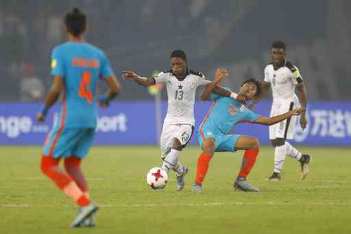FIFA U17 Worlc Cup: India Lost its Last MAtch Against Ghana with 0-4