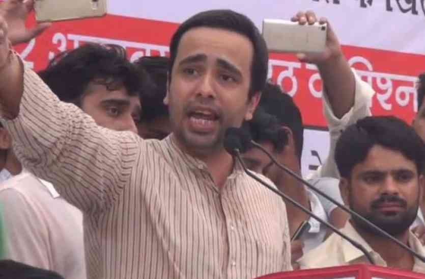 jayant chaudhary सरकार ने पुलिस को एनकाउंटर के लिए टारगेट दिया है, पैसा न दें तो गोली मारो: जयंत चौधरी