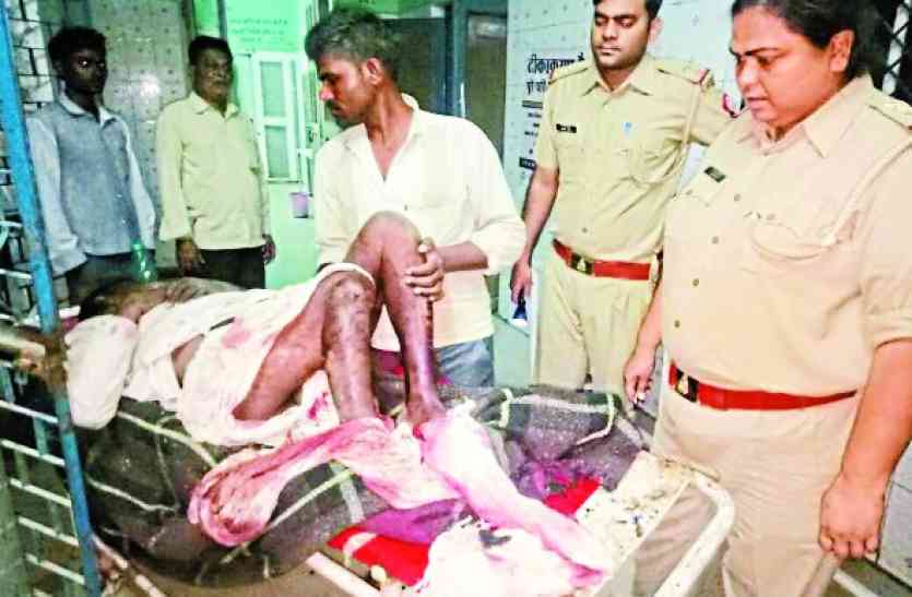 Firing on farmers sleeping a serious absconding absconding खेत पर सो रहे किसानों पर फायरिंग कर मारपीट, एक गंभीर, आरोपी फरार