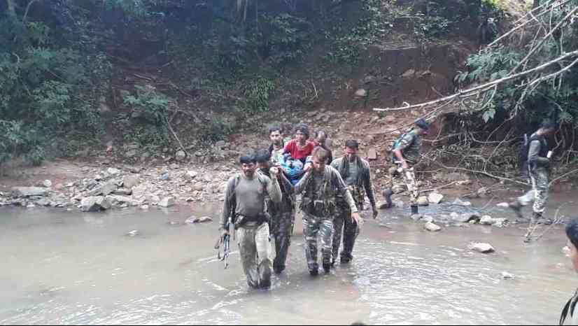 Jawan save tribal woman life