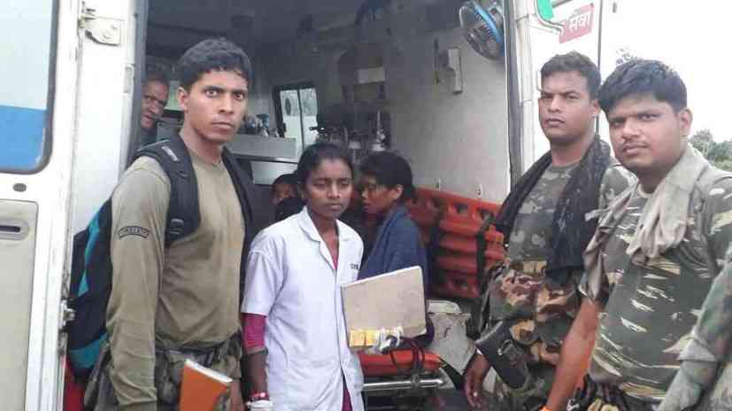 Jawan save tribal woman life
