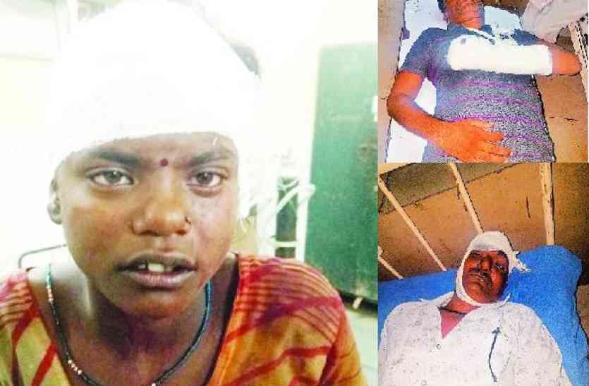 Father Injured his Daughter, Dispute in Kota इधर बाप ने बेटी का कुल्हाड़ी से सिर फोड़ा, उधर धारधार हथियार से दुकानदार पर हमला बोला