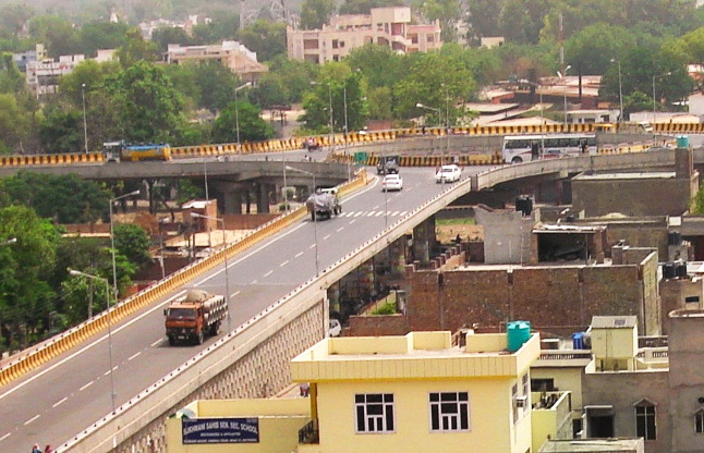elevated road, bridge