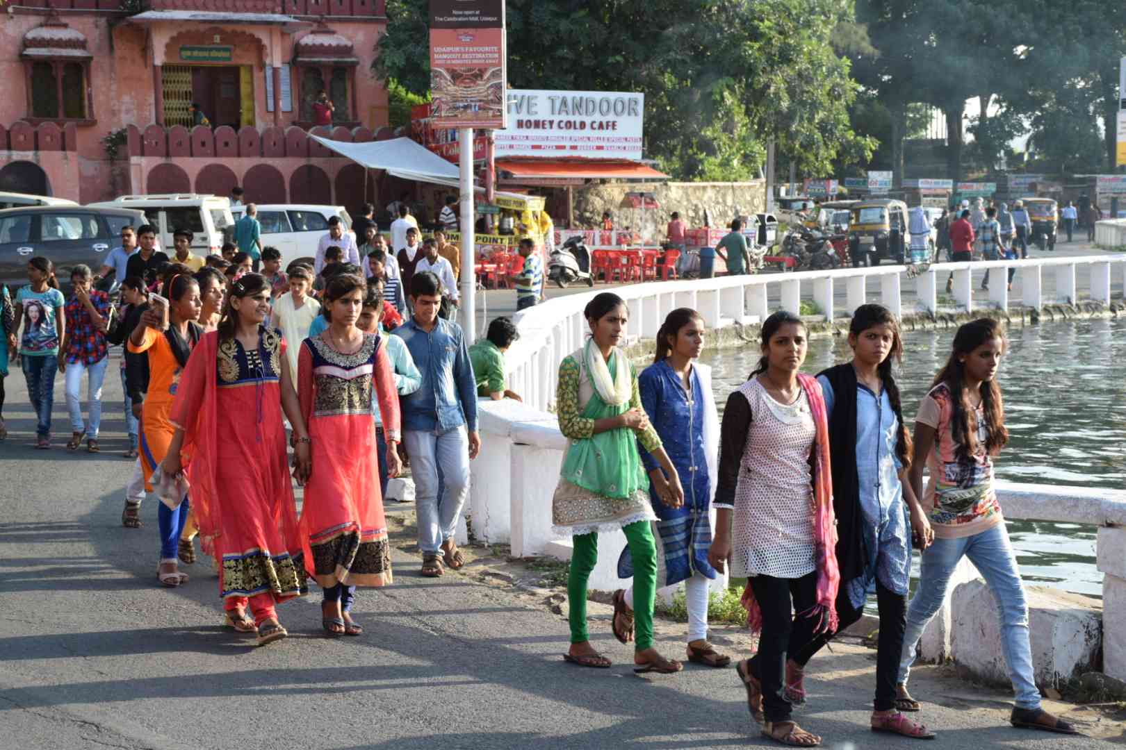 TOURISTS IN UDAIPUR