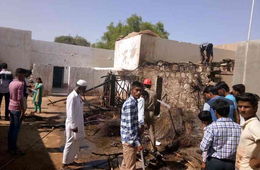 Jaisalmer patrika Jaisalmer- अतिक्रमण के आशियाने में जाने का नहीं मिला रास्ता तो भूमाफियाओं ने की यह करतूत