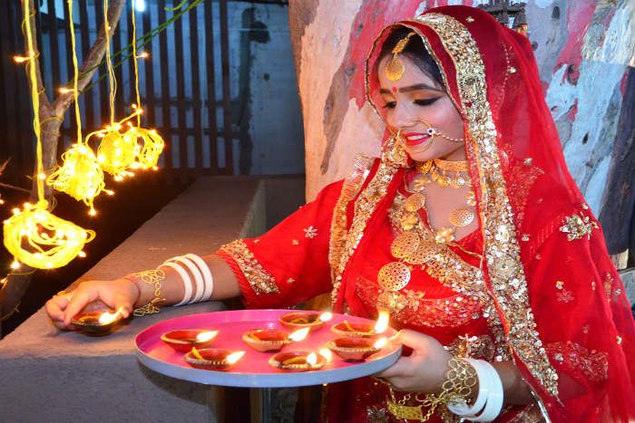 Diwali 2017 पिंकसिटी में दिवाली का उल्लास दीयों की रोशनी में ऐसे चमकी खूबसूरती देखें फोटो