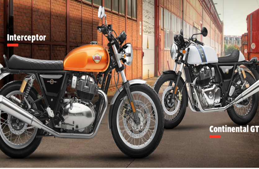 Royal Enfield रॉयल एनफील्ड पॉवरफुल इंजन वाली दो मोरसाइकिल पर से उठाया पर्दा