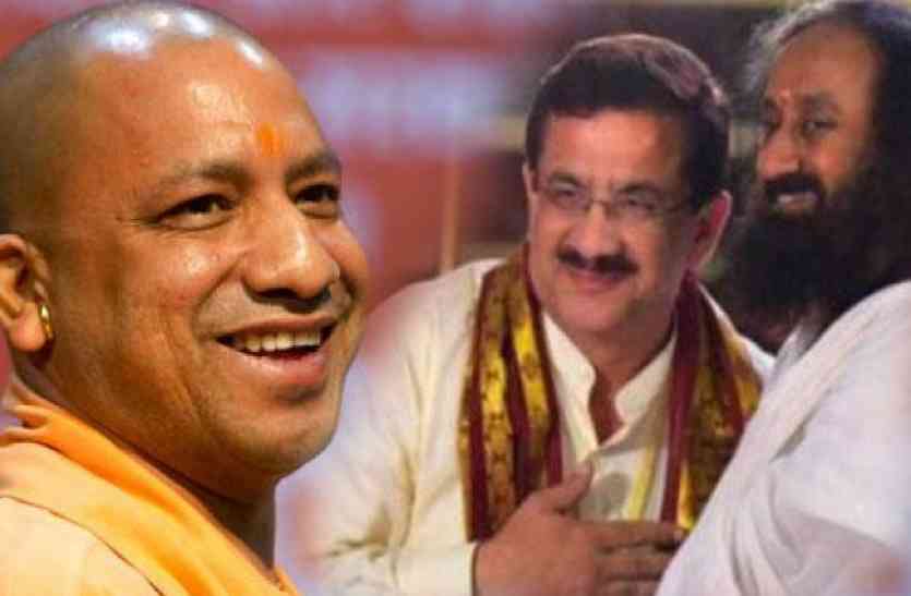 Waseem Rizvi meets CM Yogi for a solution to Ram Mandir dispute राम मंदिर विवाद के हल में नही है देर शिया वक्फ बोर्ड और सीएम योगी के बीच हुई अहम बातचीत