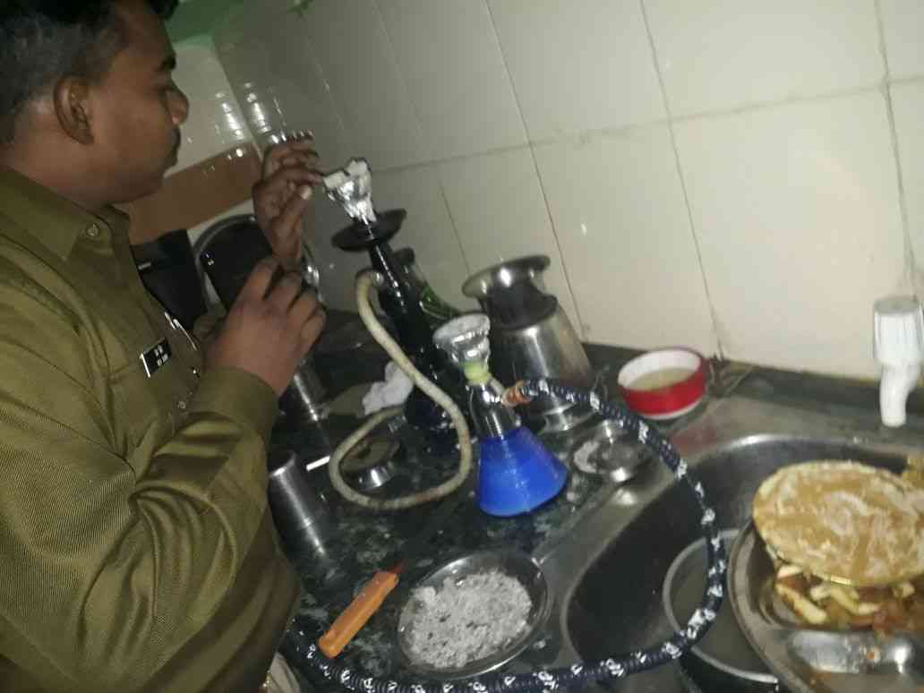 police raid