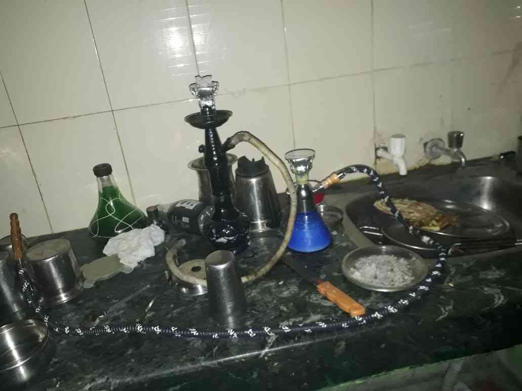 police raid